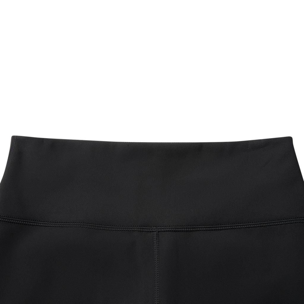 Li-Ning Comfortable Simple Versatile Solid Color High Waist Casual Pants Women bottoms Black AKLU586-1