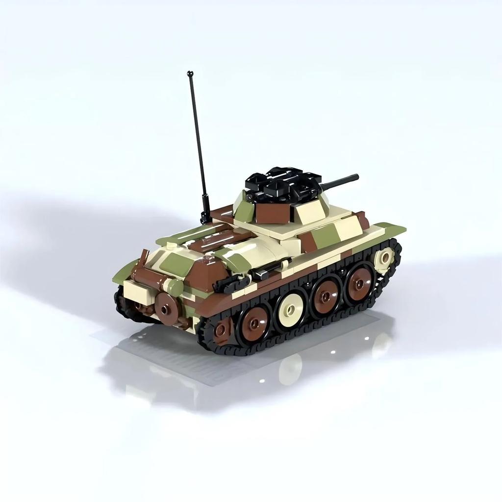 WK2 Hightech-Ausrüstung Schützenpanzer Bausteine MOC Militärpanzer Sdkfz 140 Spähwagen Modell DIY Kinderspielzeug Geschenk