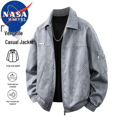 NASA MARVEL Men's Casual Loose Fit Jacket