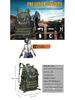 Zaino Impermeabile da Alpinismo da Uomo - Resistente all'Usura, Portatile, Borsa Sportiva 3D per Esterno