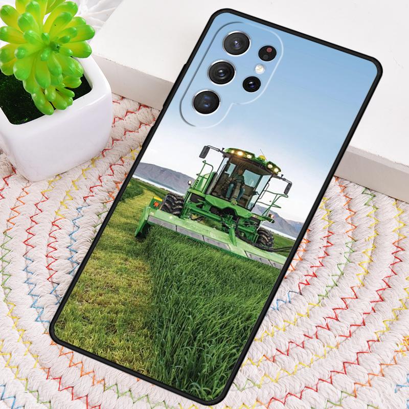 Farm Vehicle Tractor Soft Phone Case for Samsung Galaxy Note 10 Pro S26 Ultra S23 S24 FE S25 S21 S22 PLUS Shockproof Cove