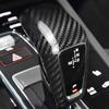 Carbon Fiber ABS Gear Shift Knob Head Cover Trim For Porsche Cayenne 2018-