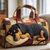 Puppy Series 4 Women's Yoga Travel Handbag with 3D Digital Print