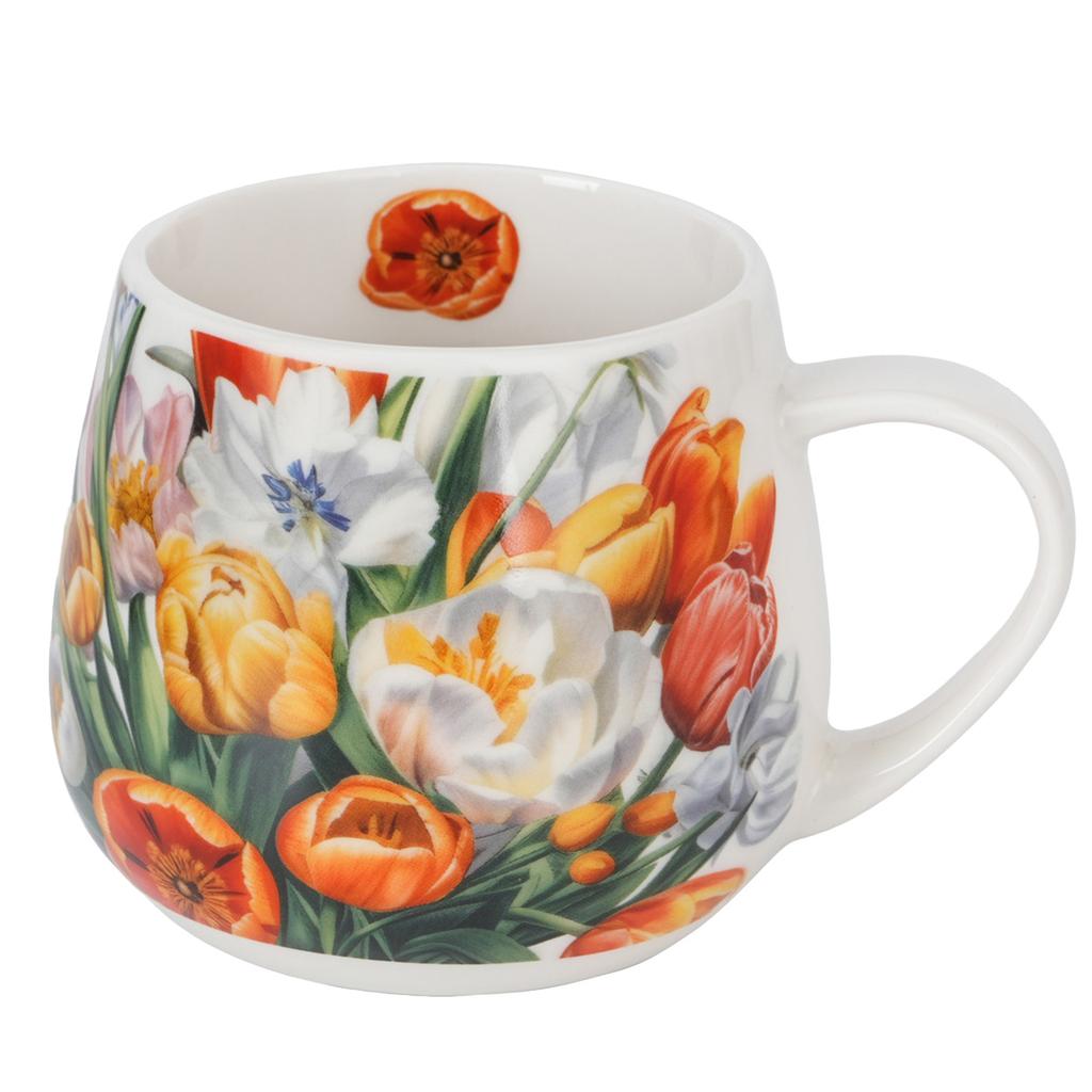 Kubek Baryłka Tulipany 430 Ml