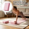 Yoga Block High Density Foam for Stretching, Pilates, Meditation and Workout