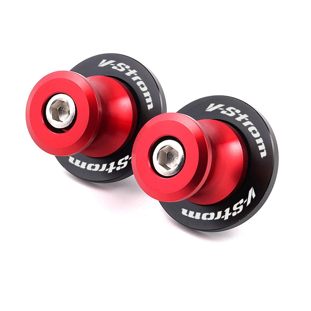 For SUZUKI V-Strom 650 DL 250 650 1000 1050 vstrom All Year Motorcycle Swingarm Spools Slider 8MM Stand Screws