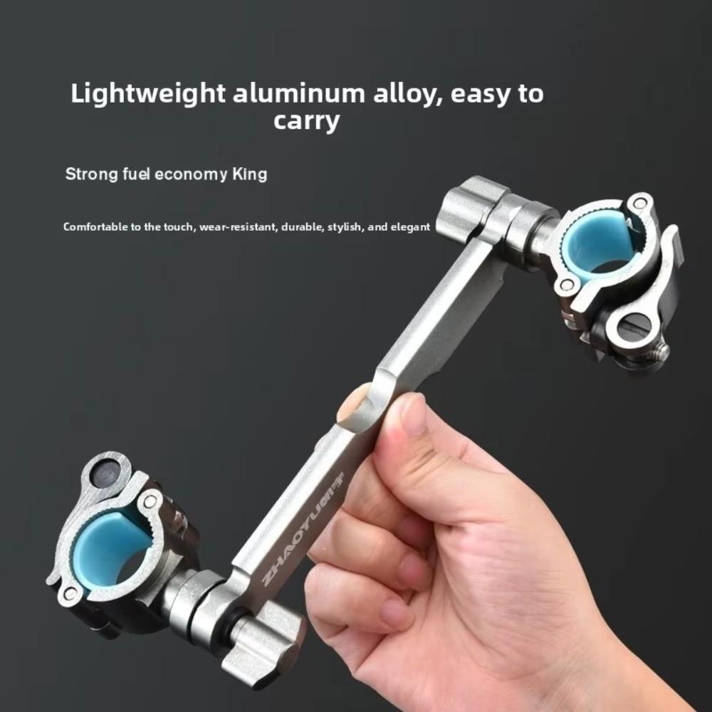 1/2pcs Fixed Clip Umbrella Stand Accessories Universal Connector Fishing Chair Stand  Outdoor Shade