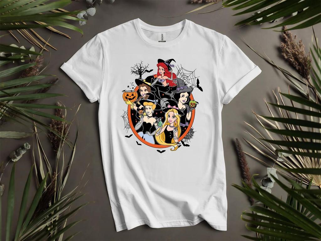 Disney Halloween Group T-shirt T shirt Men Women Unisex Tshirt L135