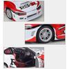 WELLY 1/24 Nissan Silvia S15 RS-R Alloy Car Diecasts & Toy Vehicles Car Model Miniature Scale Model Car Toy for Children