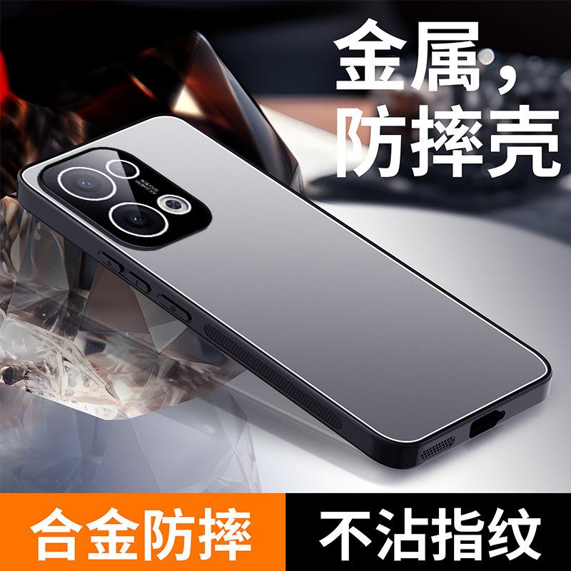Suitable for opporeno11 mobile phone case, new RENO11pro anti-drop protective case, all-inclusive mobile phone with lens.