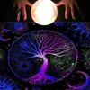 50x50/60x60/75x75cm Tarot Tablecloth Mat Divinations Board Game Oracles Card Pad