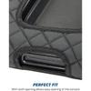 JOYTUTUS Center Console Cover Compatible With Silverado Sierra 2014 2015 2016 2017 2018 Jump Seat, Leather Arm Rest Armrest Cover For Car, Durable