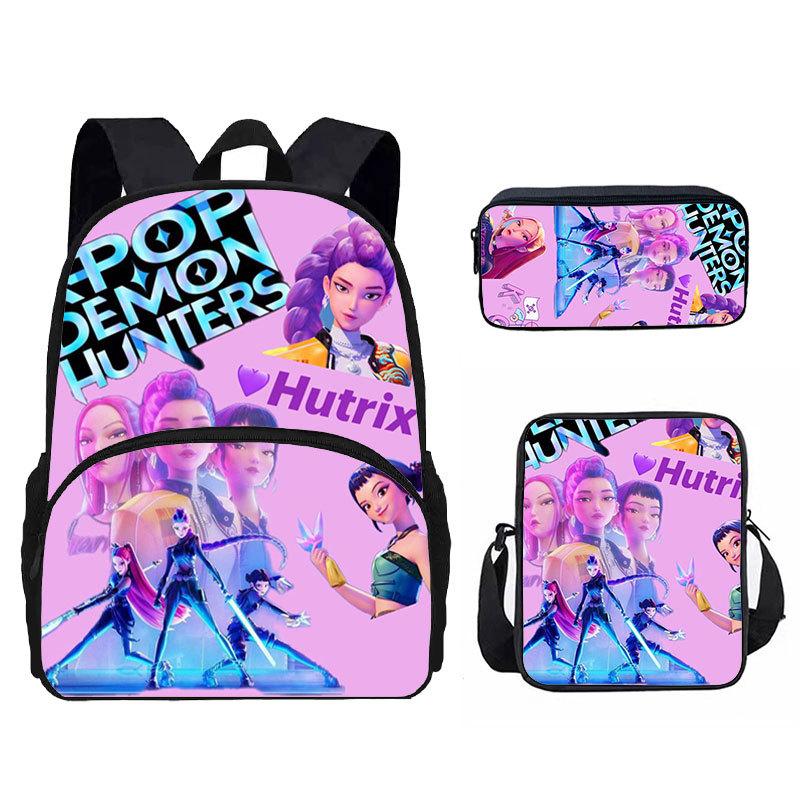 Witch Hunter School Bag Elementary School Cartoon Backpack K-Pop Anime Peripheral Backpack Children'S Bag