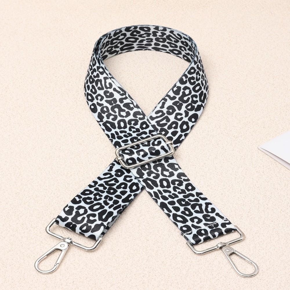 New 1.8cm Width Crossbody Strap Polyester Durable Leopard Print Strap Adjustable 71-111cm Bag Straps Bag Accessories