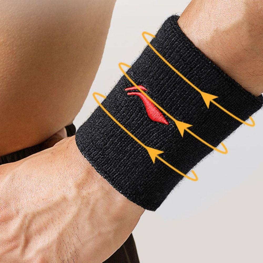 Volleyball Badminton Wristband Thickened Wrist Protection Sports Wristbands  Men Women