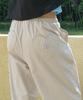 RONRON Back Heart Stitch Pocket Banding Pants Light Gray