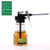 Transparent Oil Can 350ml Plastic Hose Refueling Pot High Pressure Oiler Oil Gun Filling Equipment Grease Guns Car Repair Tool
