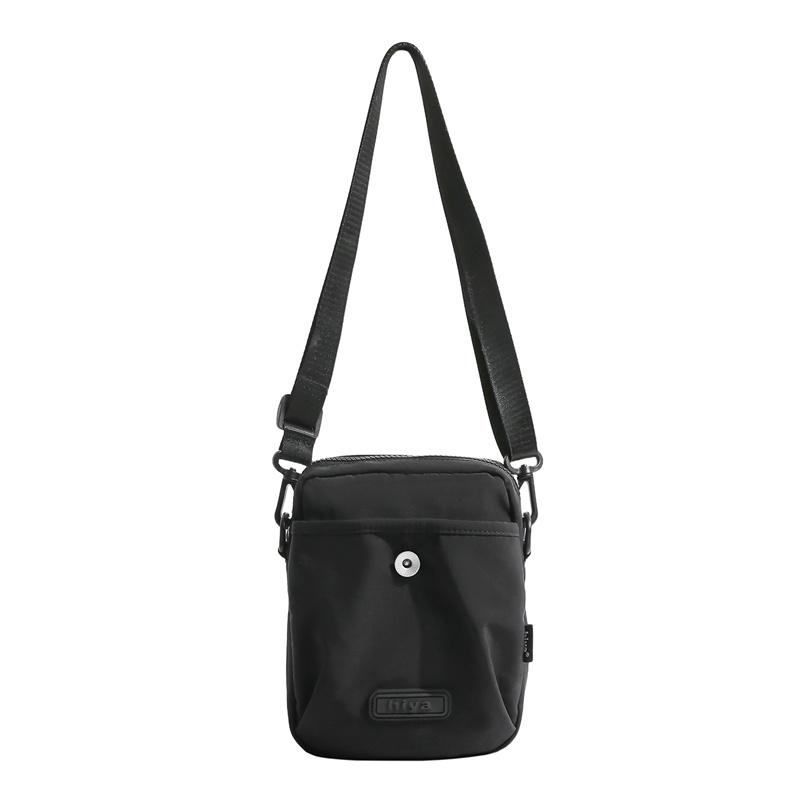 Tooling Style Small Square Bag Unisex Outdoor Crossbody Bag Waterproof Mobile Phone Shoulder Bag