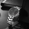 Fashion Male Wrist Watch Luxury Unique Style Men Stainless Steel Quartz Watches