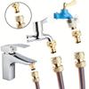 15-23mm Universal Schlauchhahnadapter Wasserhahnanschluss Gartenwasserschlauch Rohrfitting Wasserhahnadapter Bewässerung Gartengeräte