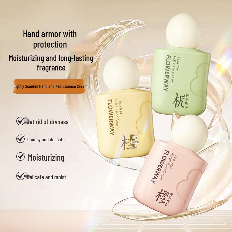 Fragrant Anti-Wrinkle Hand & Nail Cream: Firming, Moisturizing, Non-Greasy & Refreshing