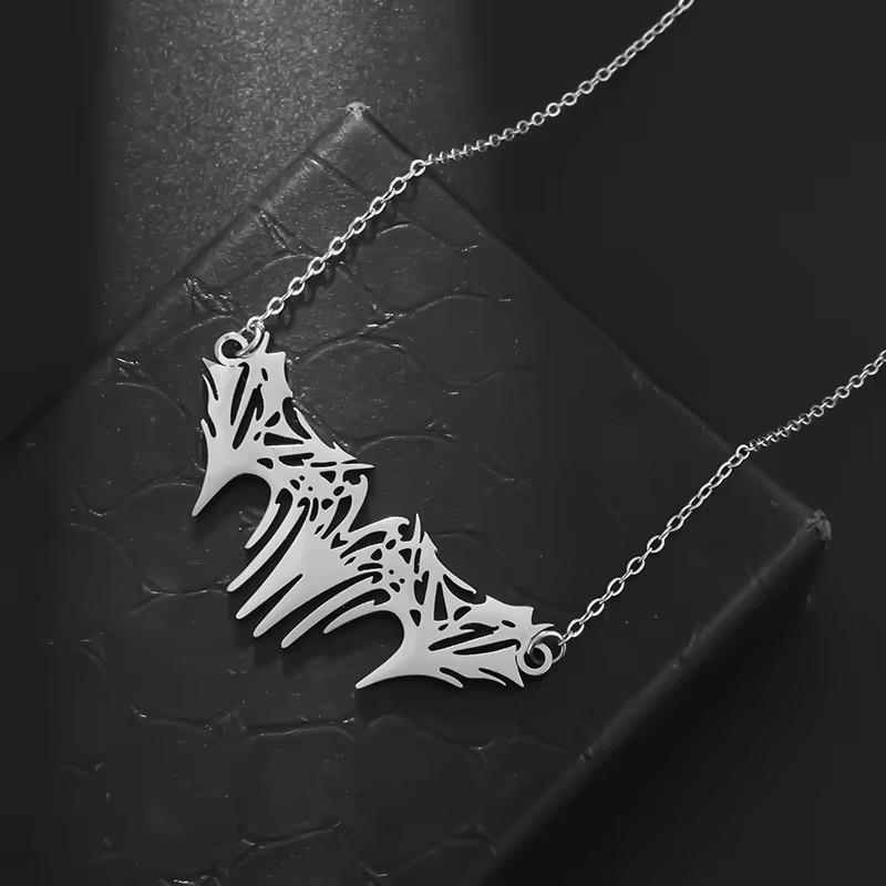 New Accessories Stainless Steel Necklace English Letters Non Fading Pendant Jewelry Street Men and Women