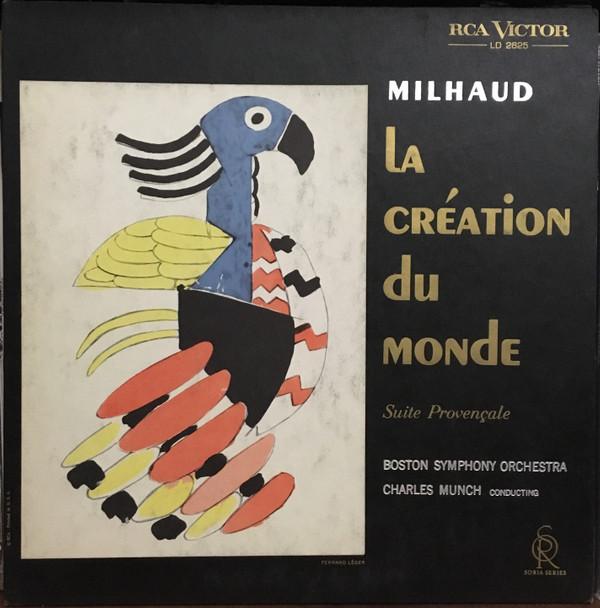 

LP Record DARIUS MILHAUD , BOSTON SYMPHONY OR - La Création Du Monde - Suite Proven LD2625 RCA Victor Red 1962 US Classical Used