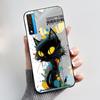Casing For TCL 20 5G 20L+ 20S 20L Case Aesthetic Cute Cat Astronaut Black Soft Silicone Back Cover For TCL 20 Pro 5G Phone Case