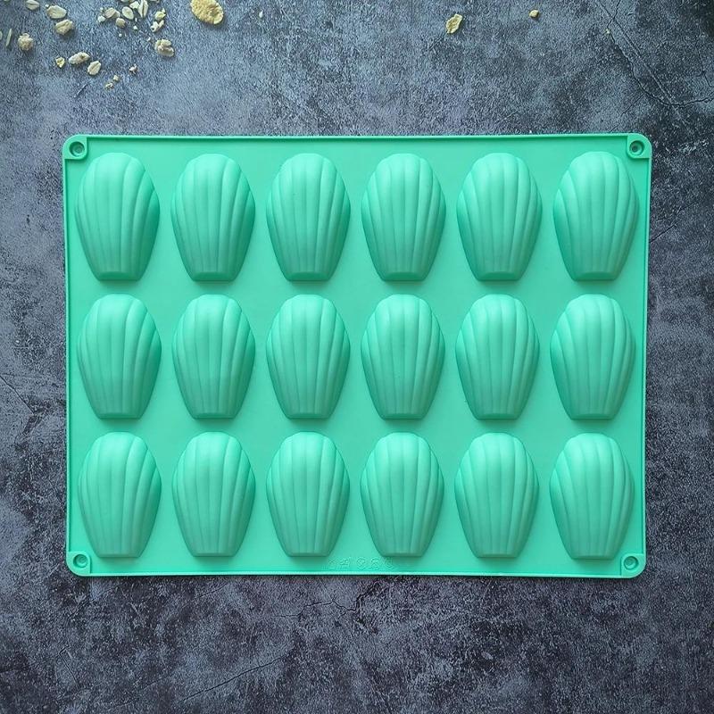 Silicone Cake Mold Shell Shaped Chocolate Cookie Biscuit Mould Handmade Silicone Bakeware Tools