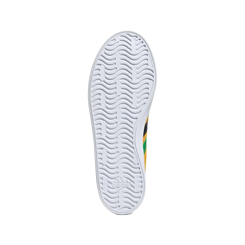 Adidas Coverage Anti-Slip And Wear-Resistant Low-Top Tennis Shoes Unisex Gold/Fresh Green/No. 1 Black Sneakers IF4463