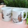 bh302-Design Mug 2p-Good Job, Let's Have a Cup of Coffee