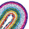 1 Strand Colorful Lampwork Beads Evil Eyes Round Loose Spacer Glass Beads For DIY Bracelet Necklace Jewelry Findings 4 6 8 10mm