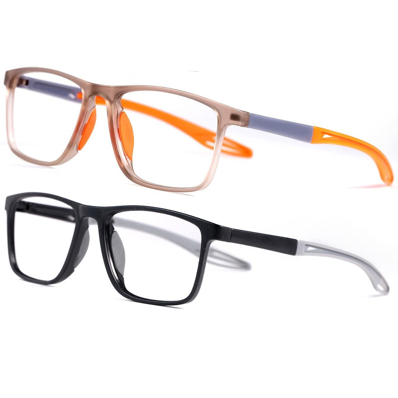 

2 шт. Модные очки для чтения TR90 для мужчин, спортивные очки с пружинными дужками от пресбиопии, очки с защитой от синего света +100 ~+300 3.0