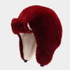 Unisex Winter Trapper Hat with Ear Lined for Outdoor Cold