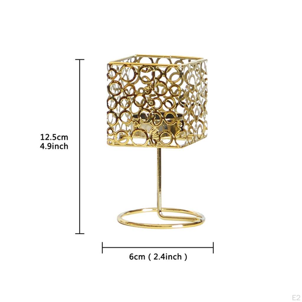Tea Light Candle Holder Candelabra Candlestick European Stand Candleholder for Table