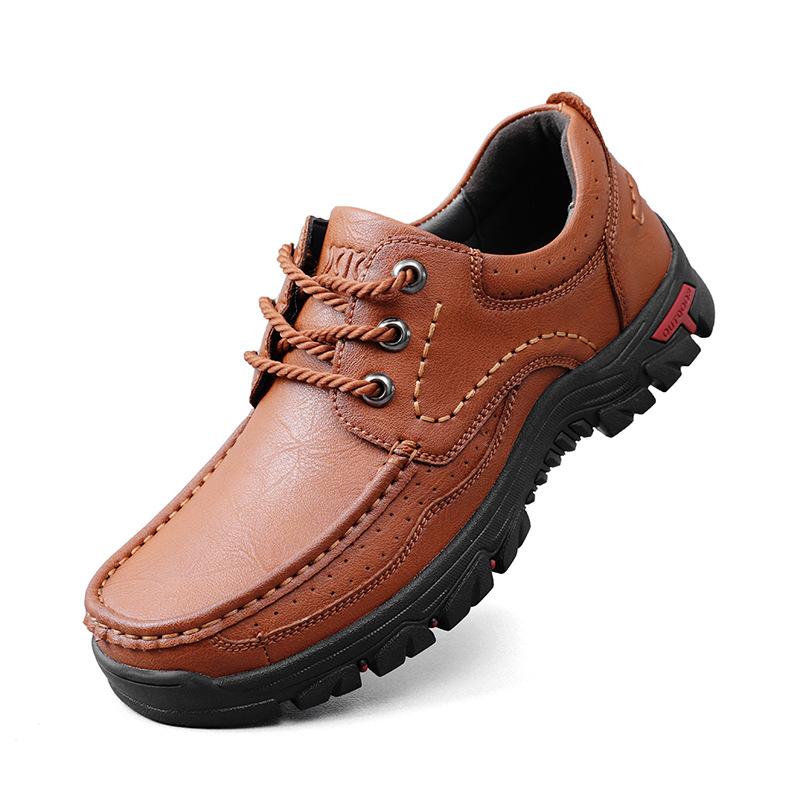 

20252025 men s shoes large size men s casual shoes soft sole middle-aged shoes autumn and winter breathable leather shoes men s breathable non-slip 49
