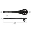 Bicycles Computer Camera Stem Brackets Extension Mount Handlebars Adjustable Holder for Cycling Bicycles Computer Mount