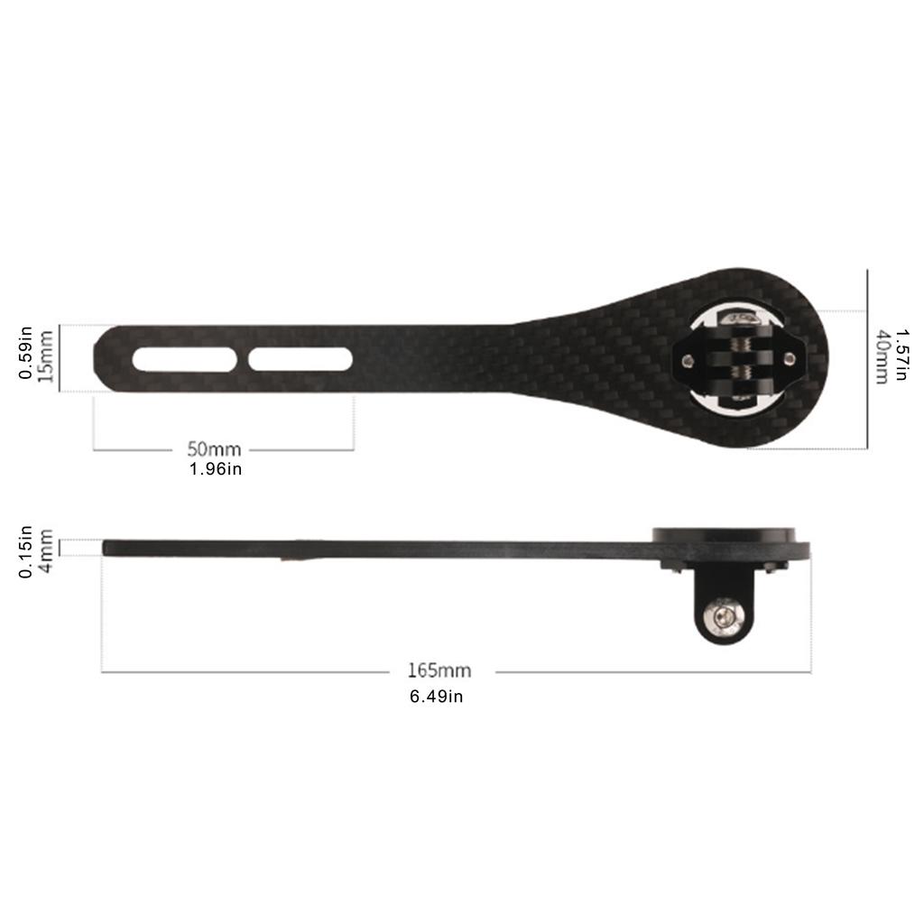 Bicycles Computer Camera Stem Brackets Extension Mount Handlebars Adjustable Holder for Cycling Bicycles Computer Mount