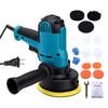 700W Car Buffer Polisher, 5 Inch Car Polisher Kit for Car Detailing with 0 3700 RPM, Removable Side Handle, Polishing