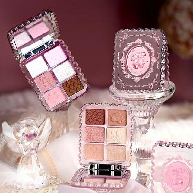 GOGO TALES - Палетка теней для век «Сладкий балет» с эффектом мягкого тумана - 6 цветов #G01 - 7.8g