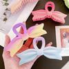Women's pastel-colored volume-up ribbon hair clip
