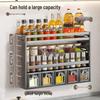 TLXT Wall-Mounted Kitchen Spice Organizer Shelf