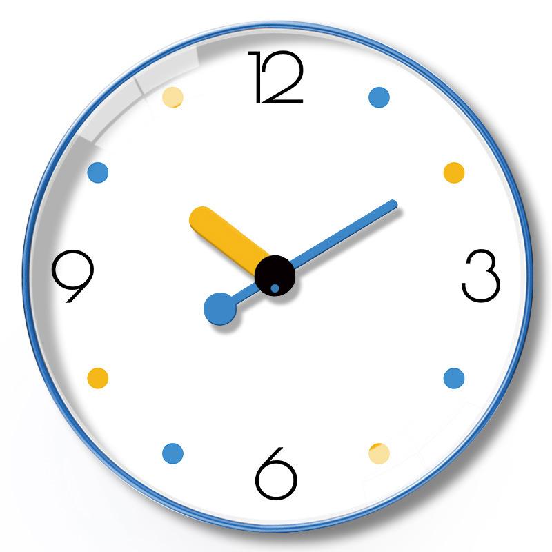 

12-дюймовые 30 см простые скандинавские часы для гостиной, креативные забавные акриловые часы для спальни, кварцевые часы, настенные часы