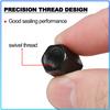 For BMW E34 E46 E39 E38 E90 E60 E36 F30 F30 F10 E92 E38 E91 G30 G38 M3 M5 Fashion Car Tire Valve Caps with Car Badge Keyring Keychain Set