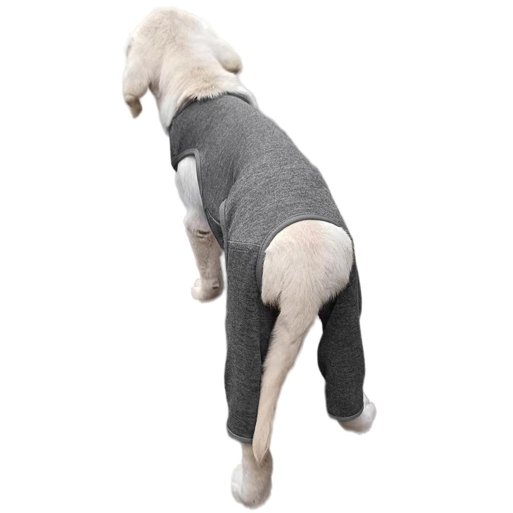 Adjustable Dog Legs Sleeve Prevents Wounds and Provide Warmth for Recovery Against Licking Assists In Healing Brace