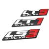 1Pc 3D Metal Car Body Rear Trunk Side Fender Emblem Sticker Auto Exterior Badge Decal