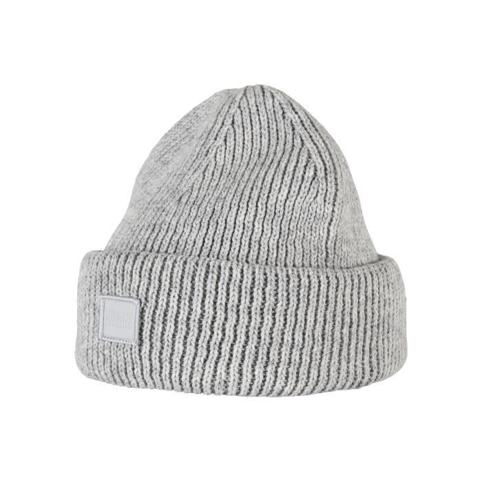 Bonnet - Urban Classics - Fisherman Beanie - 100% laine - Taille unique - Gris