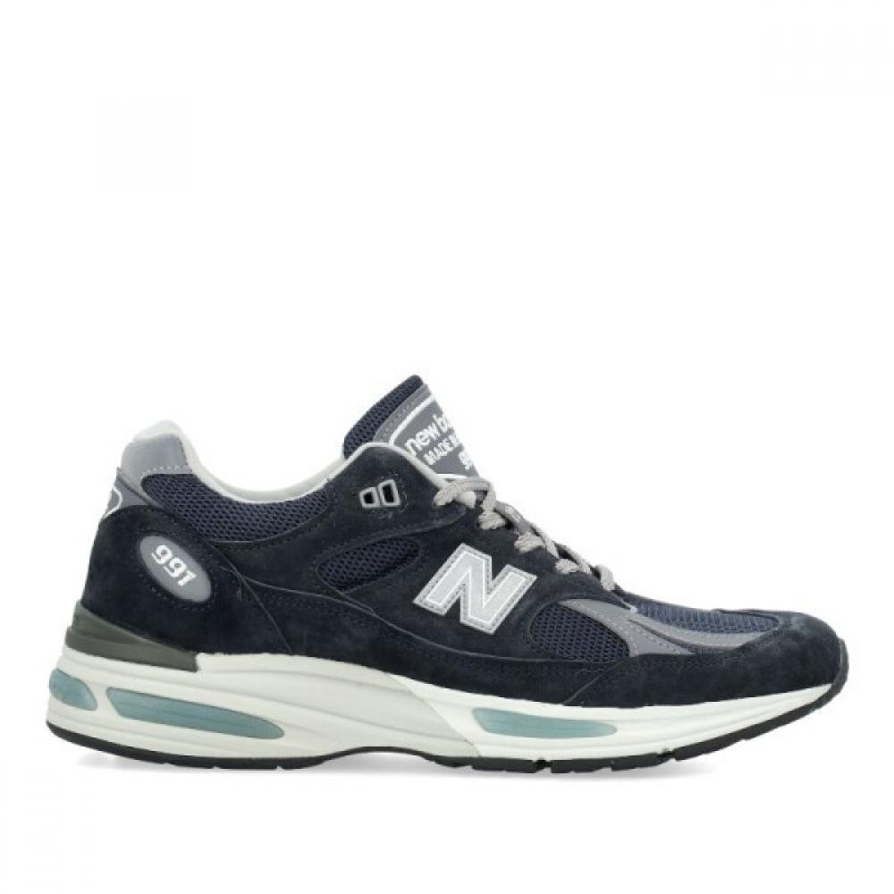 

New Balance Low Top Lace Closure Sneakers U991nv2 Navy US7.5