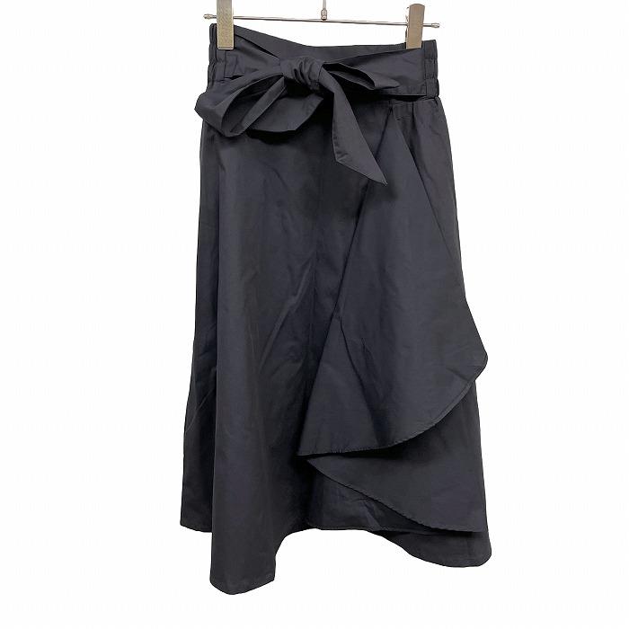 [New item] [Impression N] earth music  ecology Earth music  ecology Skirt The waist string knot can be untied but cannot be taken off. Ruffle Flare