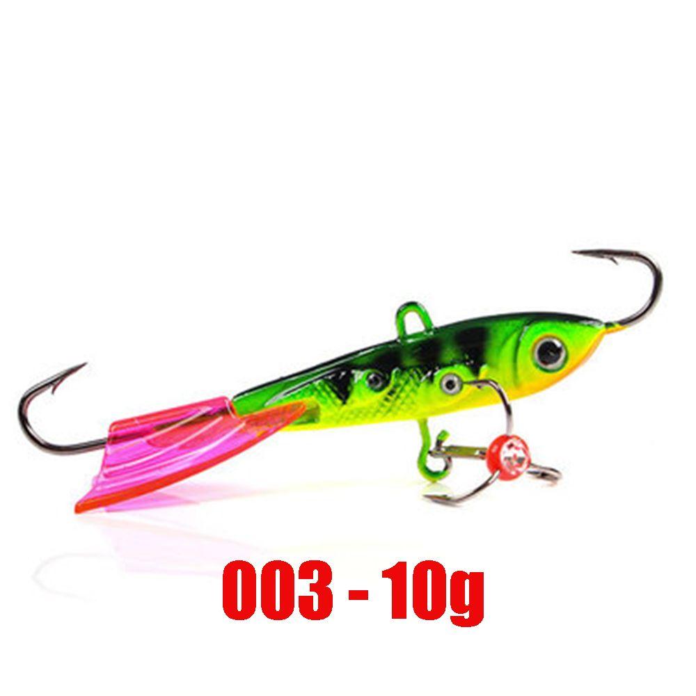 

10g/20g 10g/20g Walleye Balancer Lead Hard Hook Winter Bait AD-Sharp Ice Fishing Lure 003-10g